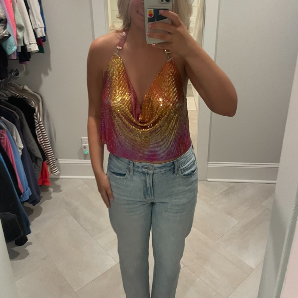 Superdown Halter Top Worn Once!